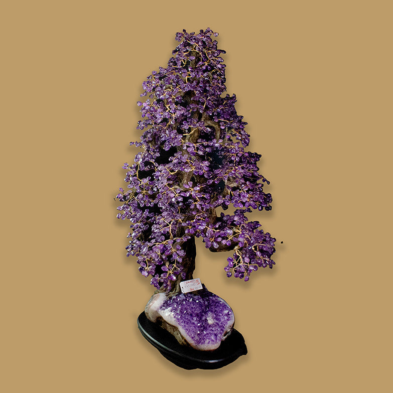 65-inch Authentic Amethyst Crystal Tree
