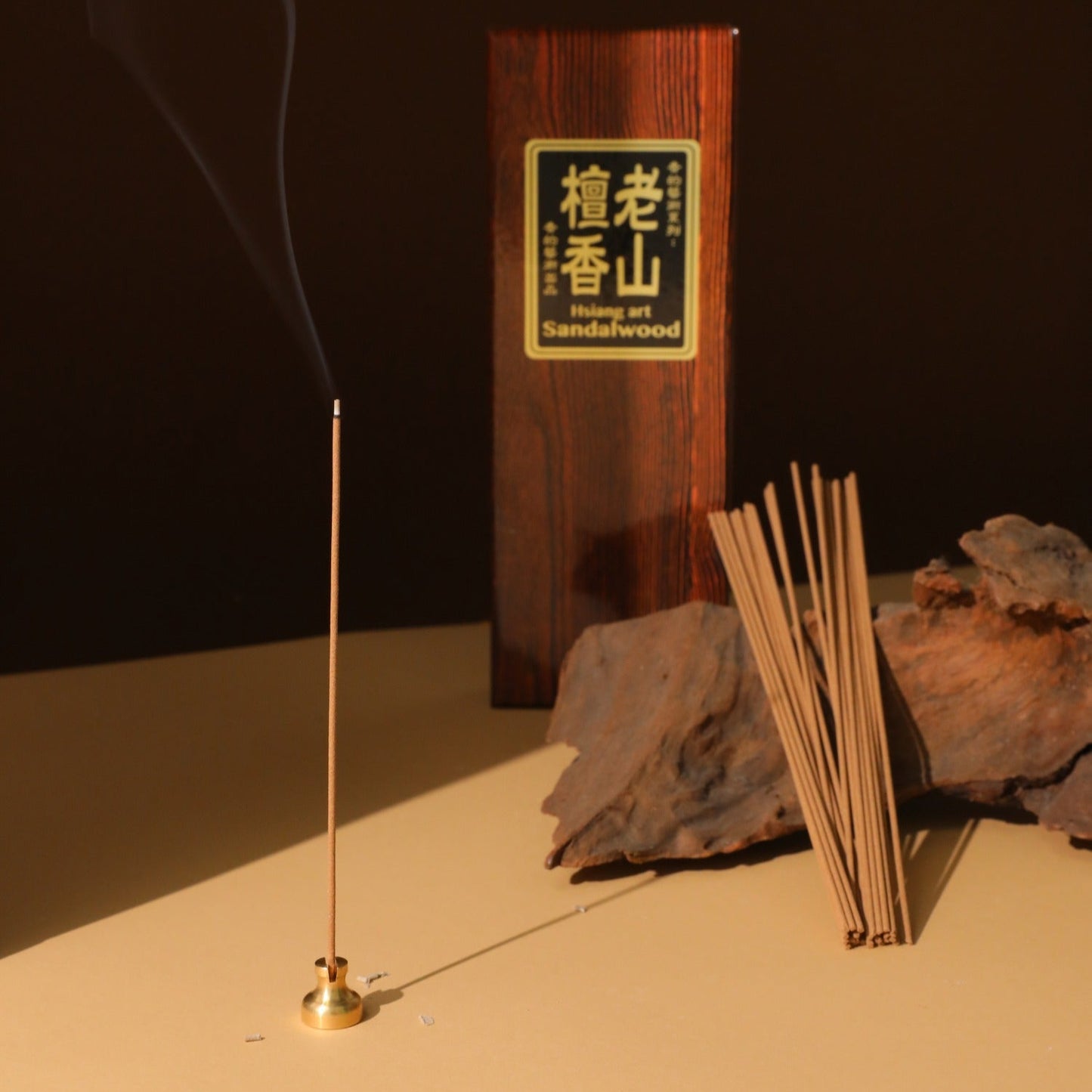 Lao-Shan Sandalwood Incense Sticks – 7 inch